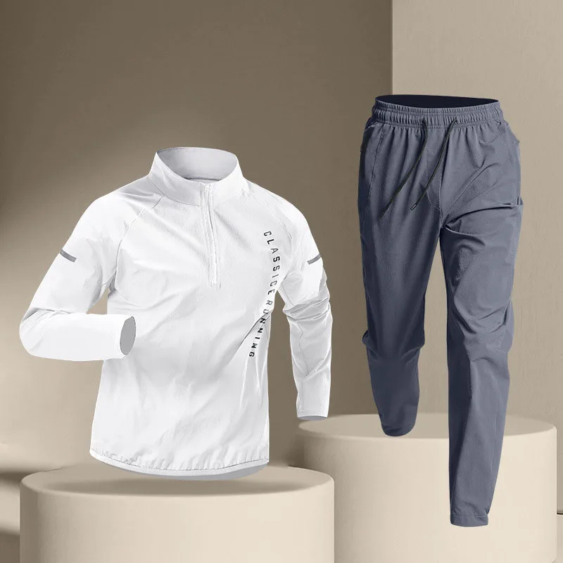 Streetwear Brand Clothing - Męski dres treningowy siłownia kompresyjny strój