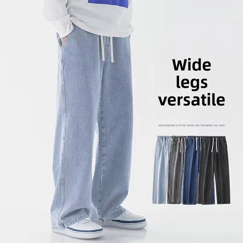 Męskie luźne jeansy streetwear – Streetwear Brand Clothing recenzja i cena